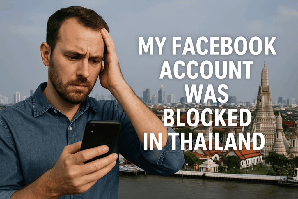 блокировка аккаунта facebook